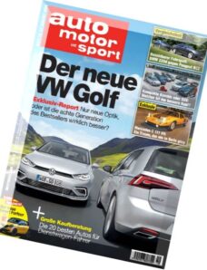 Auto Motor und Sport N 18 — 21 August 2014