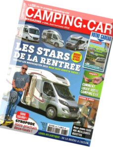 Camping-Car Magazine N 266 – Aout-Septembre 2014