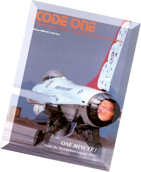 Code One — Vol. 2 N 1, 1986-87