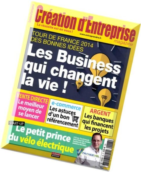 Creation d’Entreprise N 48 — Juillet-Aout 2014