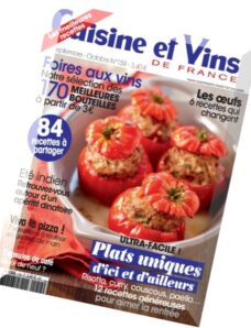 Cuisine et Vins de France N 159 — Septembre-Octobre 2014