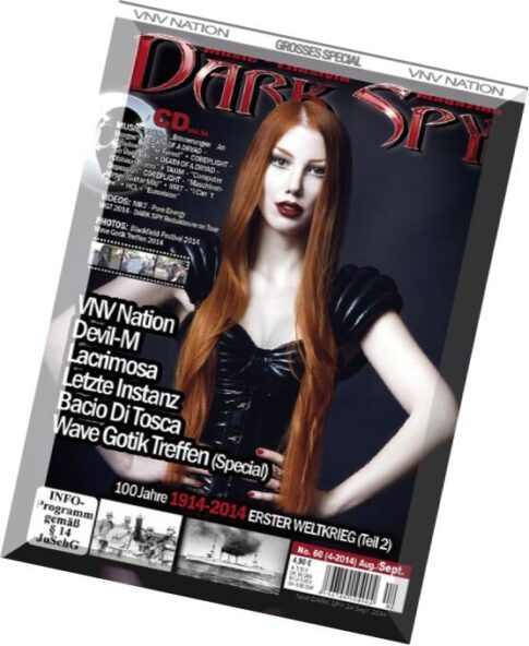 Dark Spy Musikmagazin N 04, 2014