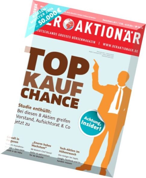 Der Aktionar 36-2014 (27.08.2014)