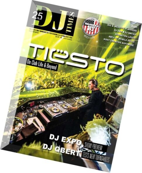 DJ Times Magazine — August 2014
