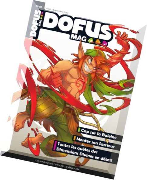 Dofus Mag N 41 – Aout-Septembre 2014