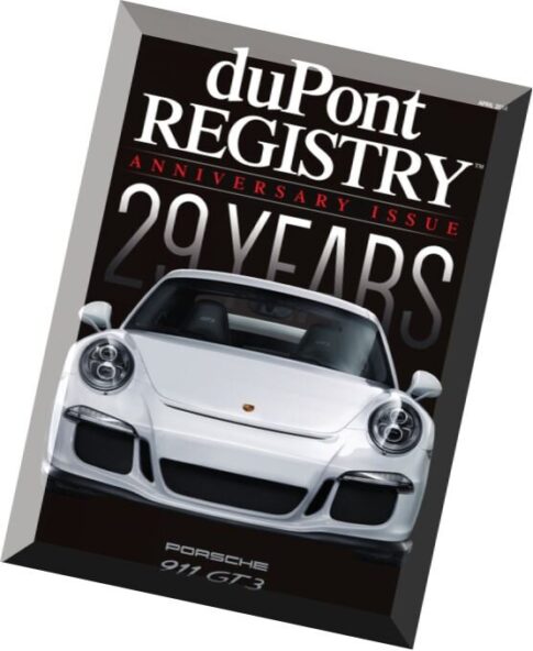 duPont Registry Autos — April 2014, Anniversary Issue