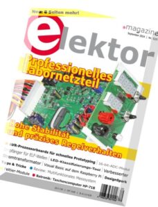 Elektor Electronics Germany N 09 – September 2014