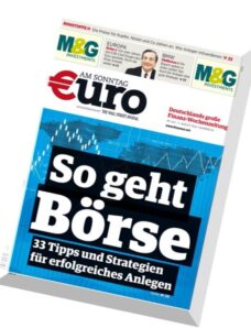 Euro am Sonntag Magazin N 30, 26 Juli 2014