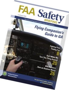 FAA Safety Briefing – July-August 2014