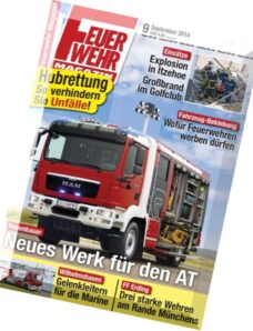 Feuerwehr Magazin — September 2014