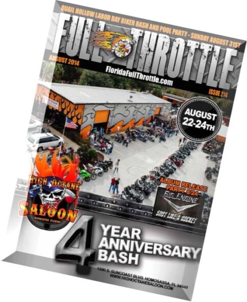 Full Throttle – Issue 214, August 2014