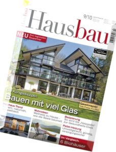 Hausbau Magazin September-Oktober 2014