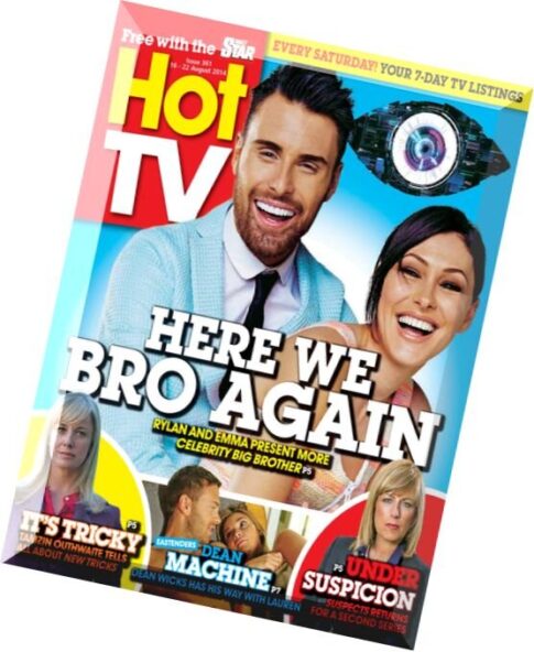 Hot TV — 16-22 August 2014