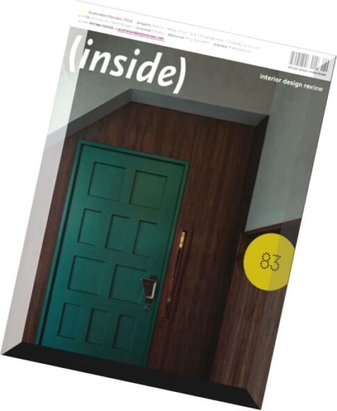 (inside) Interior Design Review – September-October 2014