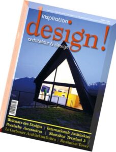 Inspiration Design Magazin — August 2014