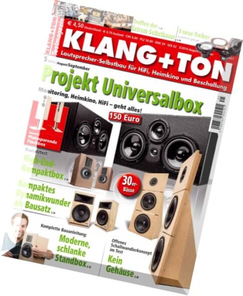 Klang + Ton Magazin August-September 2014