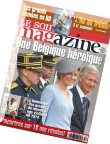 Le Soir magazine – 09-15 Aout 2014