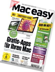 Mac easy – August-September 2014