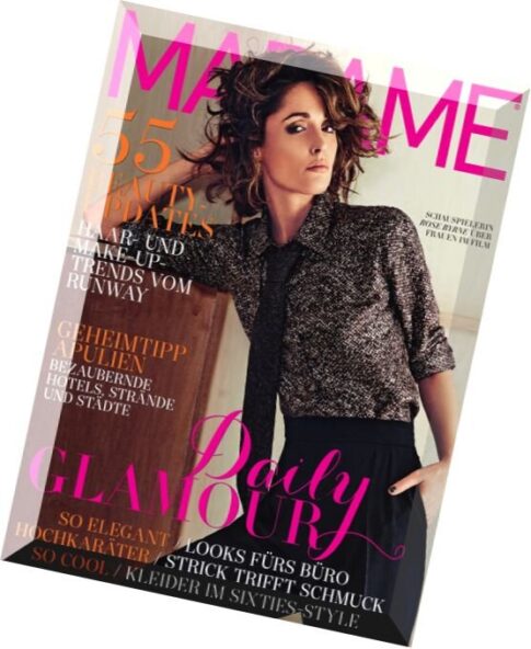 Madame Magazin September N 09, 2014