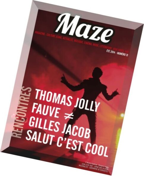 Maze N 31, Juillet-Aout 2014