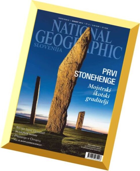 National Geographic Slovenia — August 2014