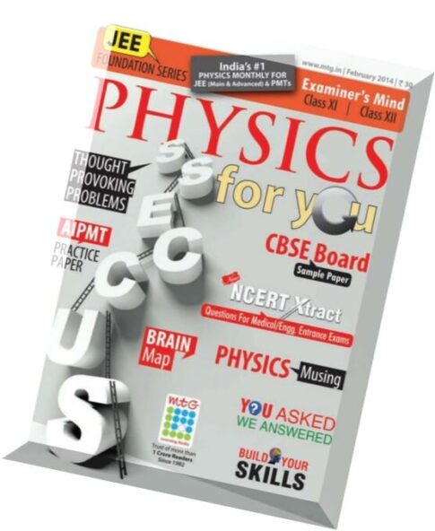 Physics For You — February 2014