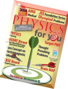 Physics For You — September 2014