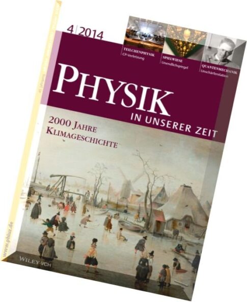 Physik in unserer Zeit – Juli 2014