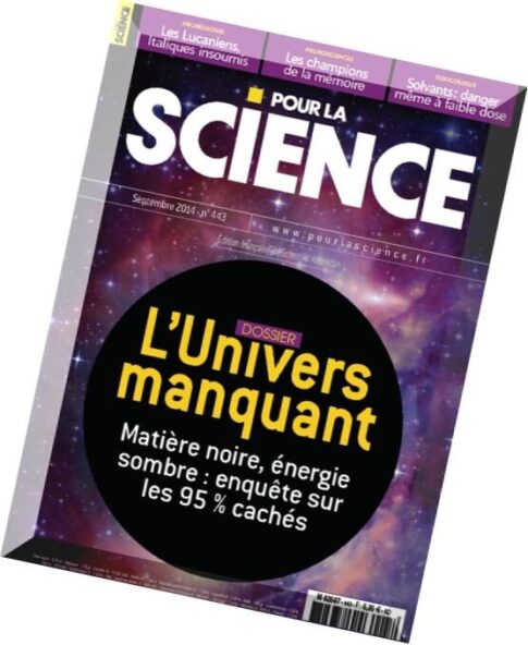 Pour la Science N 443 — Septembre 2014