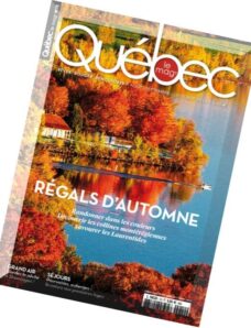Quebec le mag N 12 – Aout-Septembre-Octobre 2014