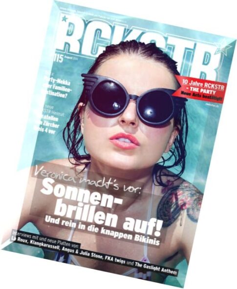 RCKSTR Magazine — August 2014