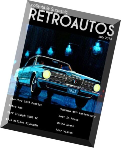 RETROAUTOS – July 2014