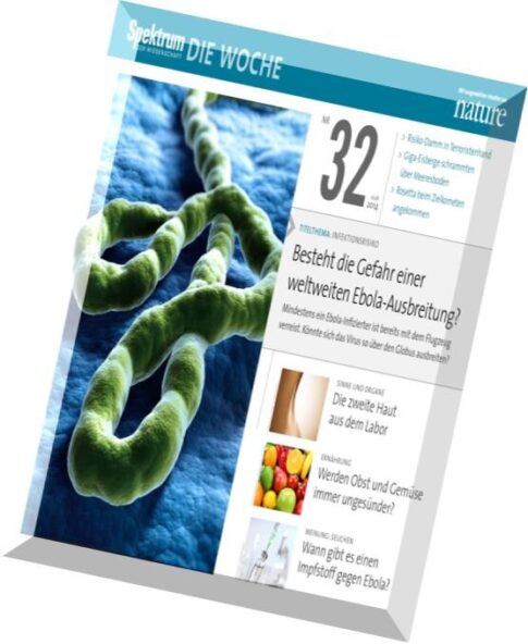 Spektrum Die Woche Magazin N 32, 07 August 2014