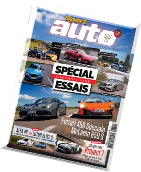 Sport Auto N 631 – Aout 2014