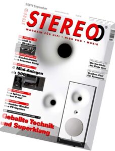 Stereo Magazin September N 09, 2014