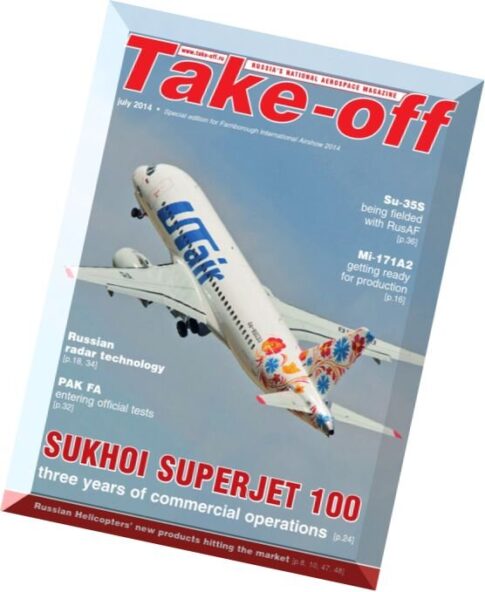 Take-off – July 2014