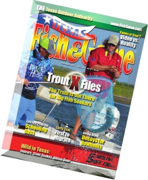 Texas Fishing & Hunting — September 2014