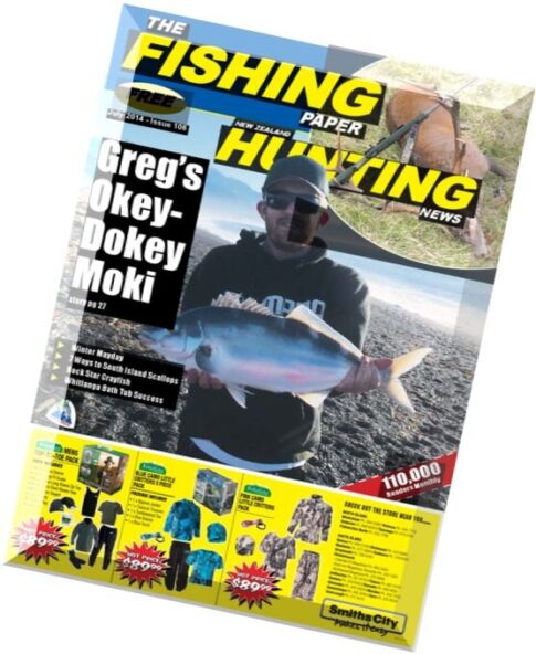 The Fishing Paper & NZ Hunting News — Issue 106, July 2014