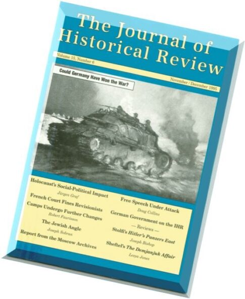 The Journal Of Historical Review 11-12-1995