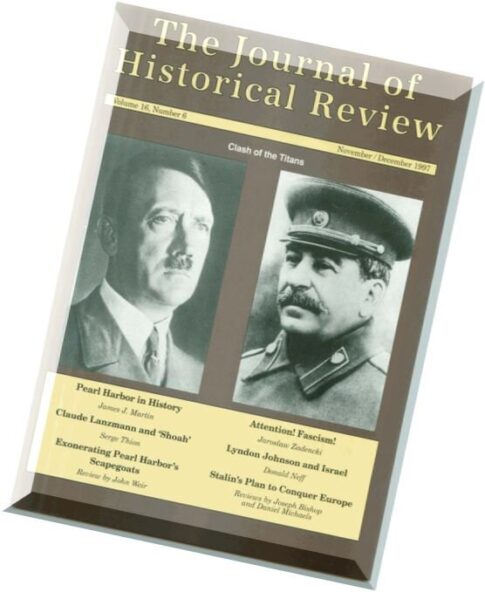 The Journal Of Historical Review 1997-11-12