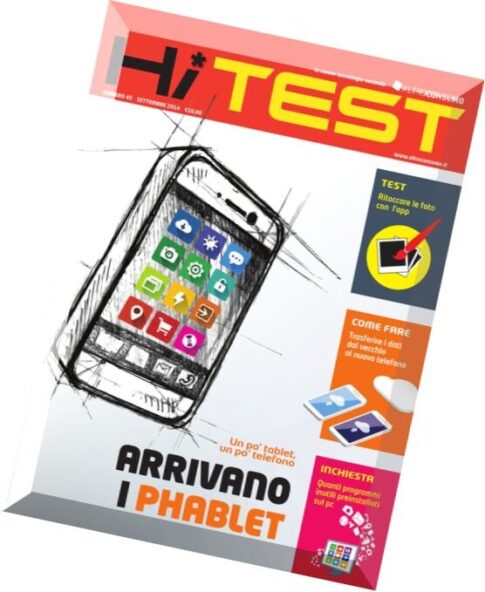 Altroconsumo Hi Test n. 45, Settembre 2014