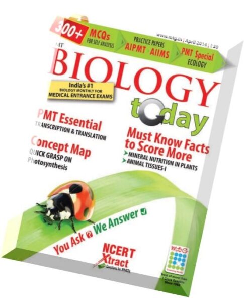 Biology Today – April 2014