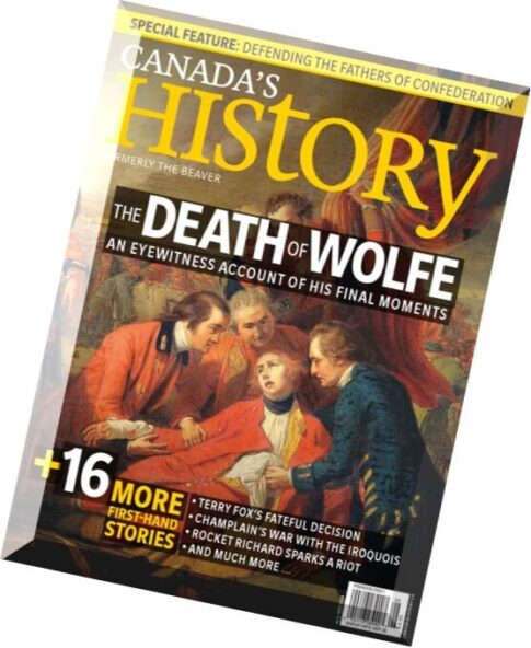 Canada’s History – September-October 2014