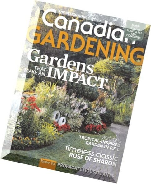 Canadian Gardening – Fall-Winter 2014