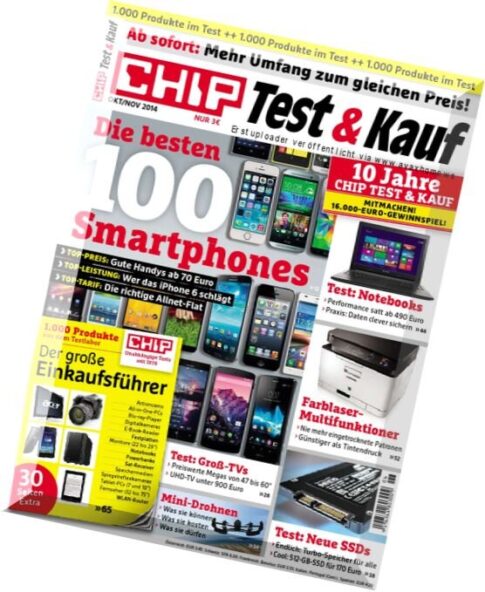 Chip Test & Kauf Magazin Oktober-November 2014