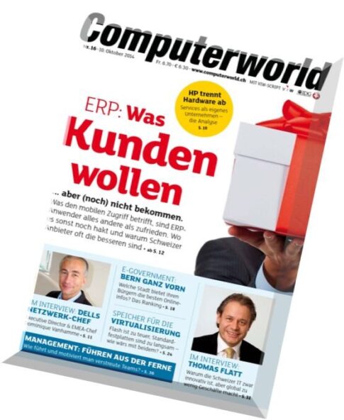 Computerworld Germany 16-2014 (10.10.2014)