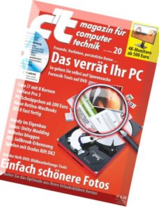 c’t magazin 20-2014 (06.09.2014)