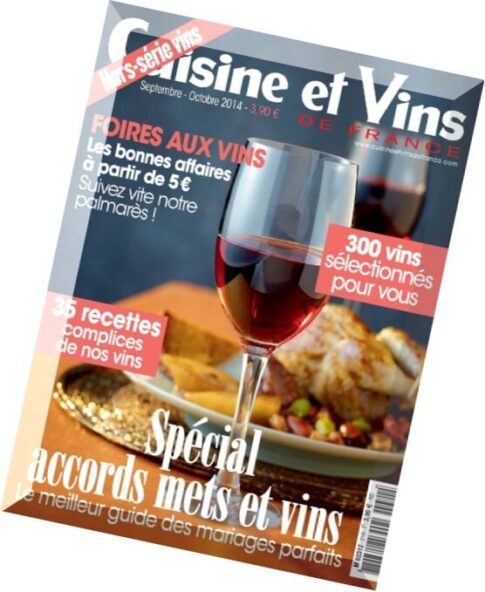 Cuisine et Vins de France HS N 30 – Septembre-Octobre 2014