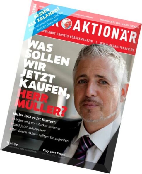 Der Aktionar 42-2014 (08.10.2014)