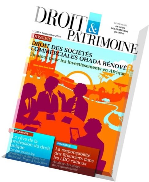 Droit & Patrimoine N 239 – Septembre 2014